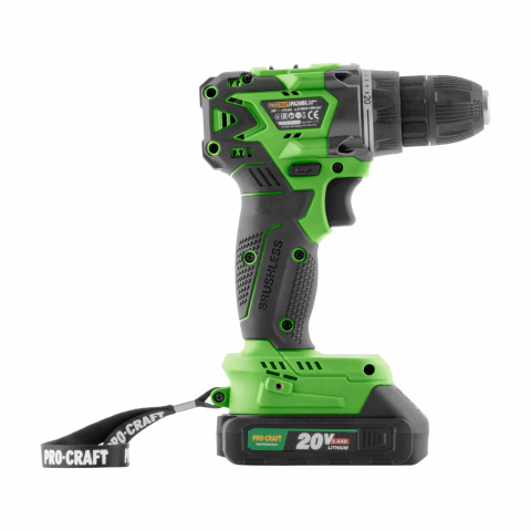 Aku vrtací šroubovák Procraft PA20BL | PA20BL